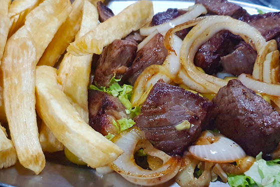 Sun dried meat